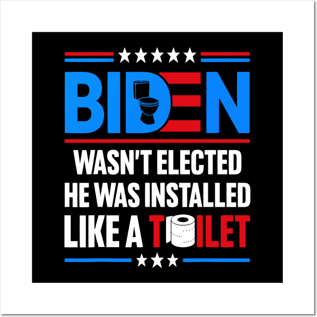 Impeach Biden Wall Art by LEGO